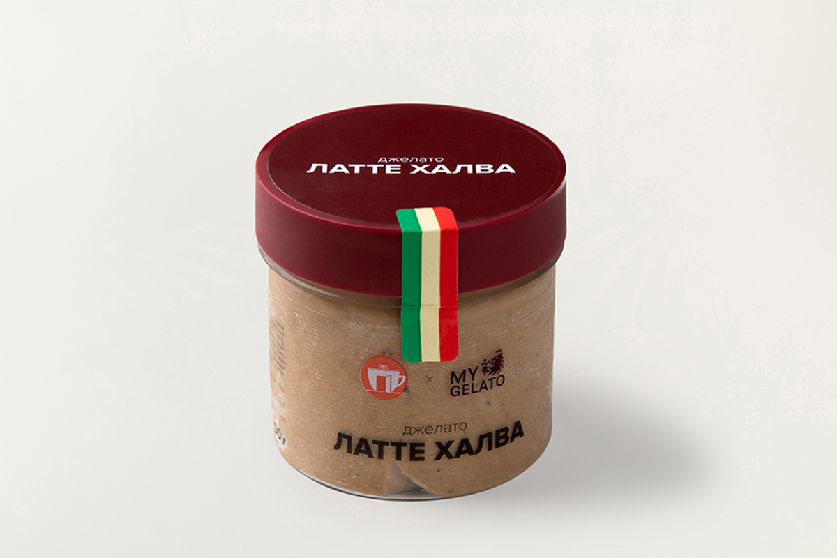 Джелато Латте Халва Джелато Латте Халва