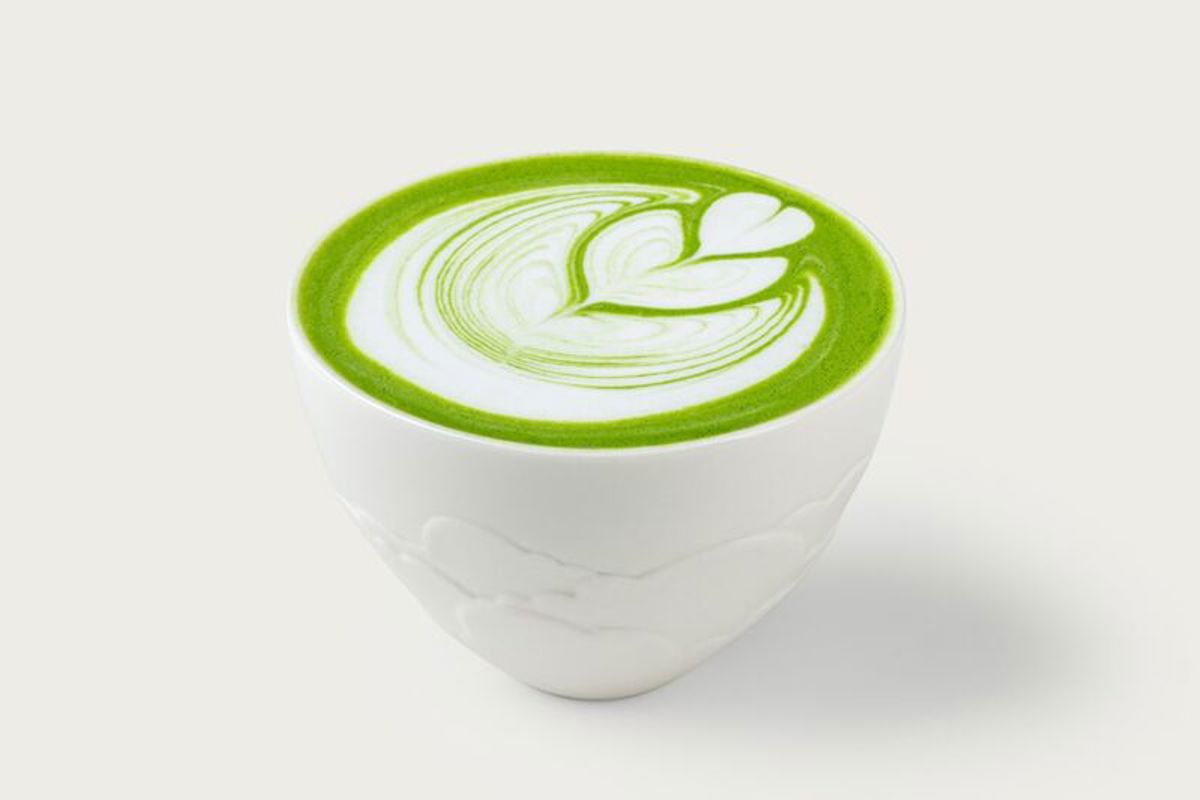 Матча капучино Матча капучино