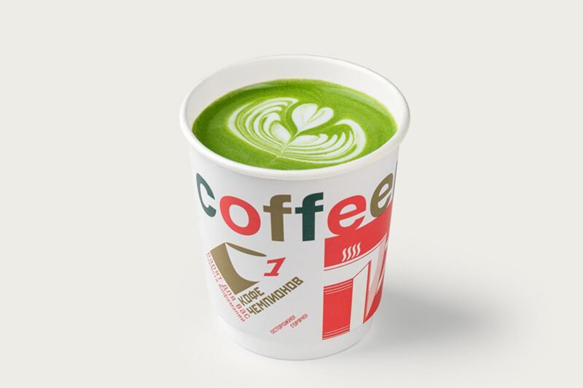 Матча капучино Матча капучино