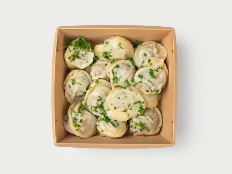 Пельмени с мясом