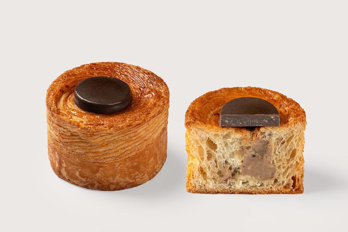 Рондель с пралине и фундуком