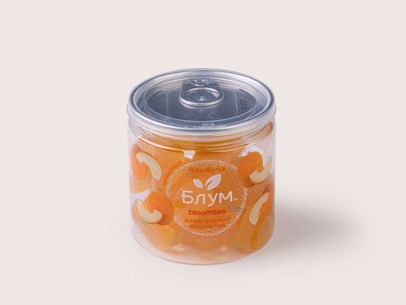 Жевательный мармелад из чайного гриба со вкусом "Дыня"