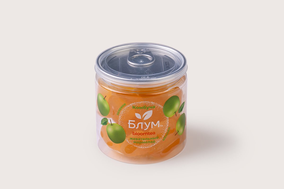 Жевательный мармелад из чайного гриба со вкусом Жевательный мармелад из чайного гриба со вкусом