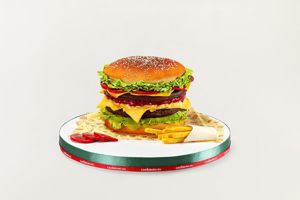 Burger cake