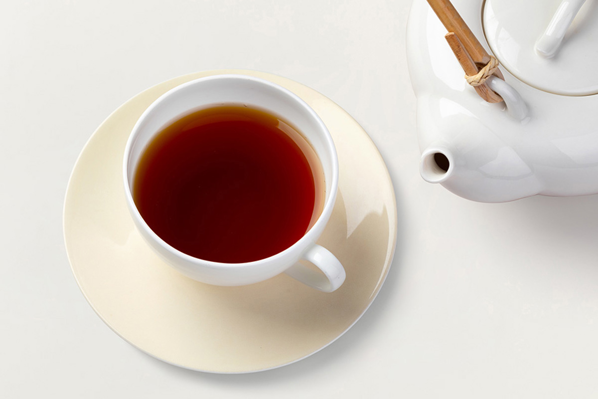 Чёрный чай с горными травами