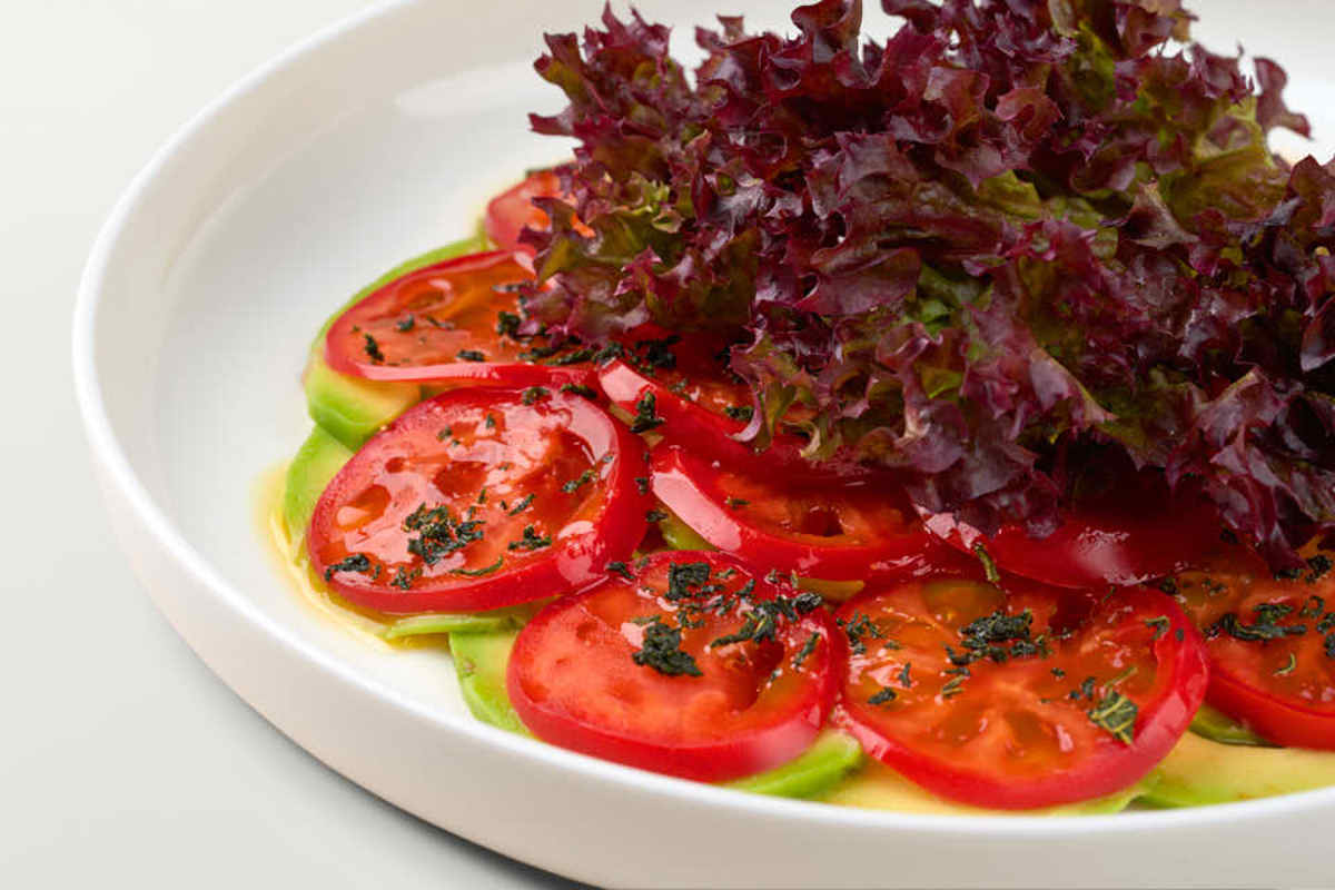 Салат Аво и шисо Салат Аво и шисо