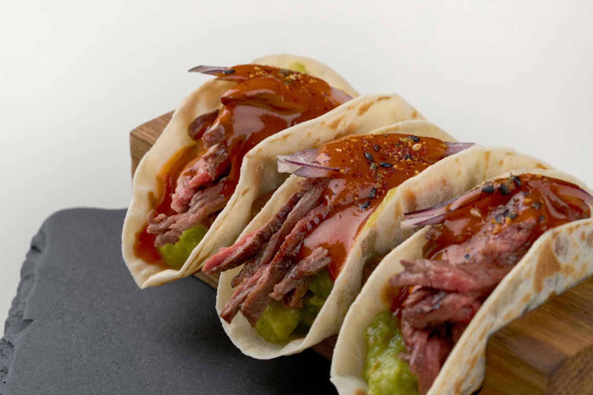 Тако с рубленым мачете Тако с рубленым мачете