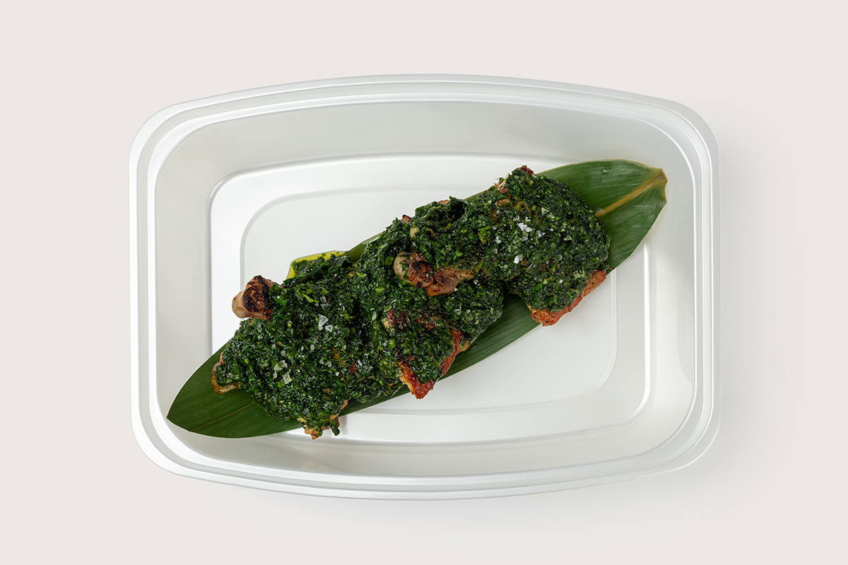 Цыпленок с чимичурри из кинзы