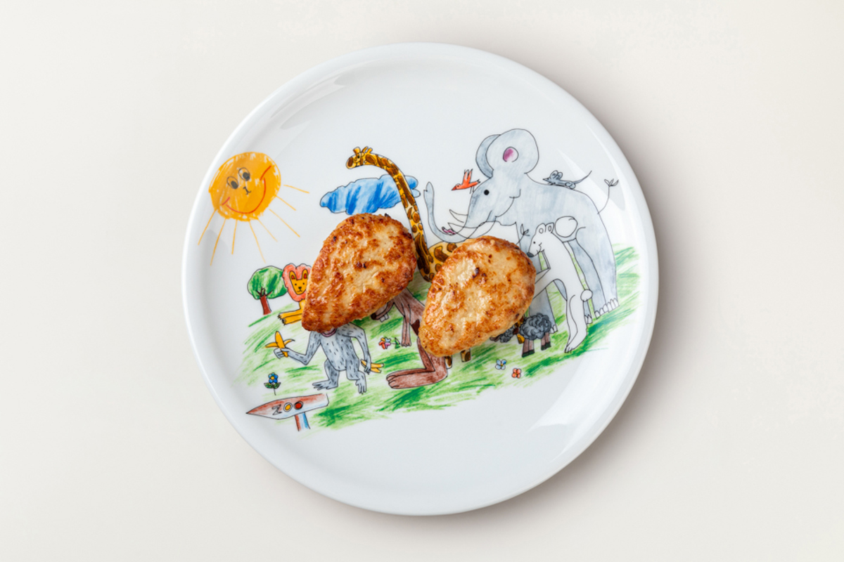 Детские котлетки из индейки