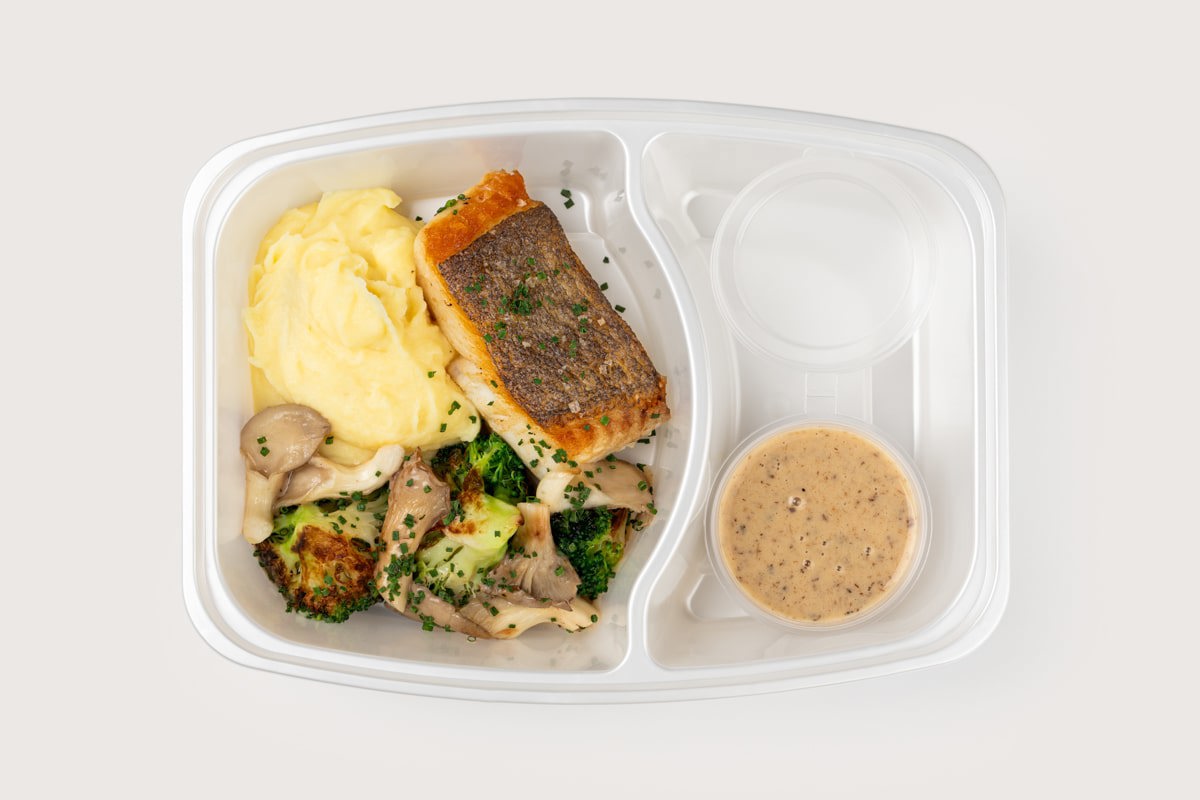 Палтус с соусом бер монте