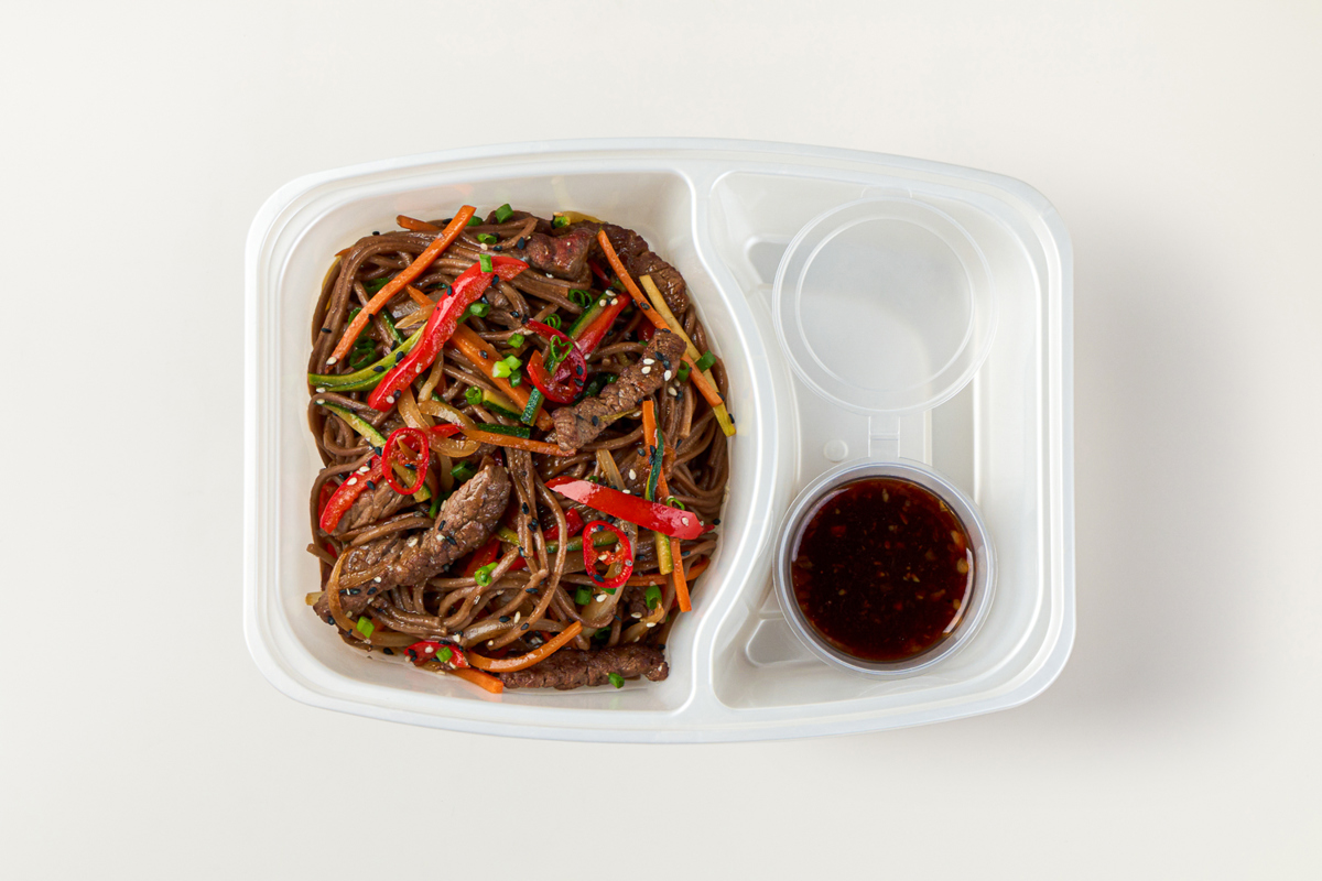 Гречневая лапша с телятиной Гречневая лапша с телятиной