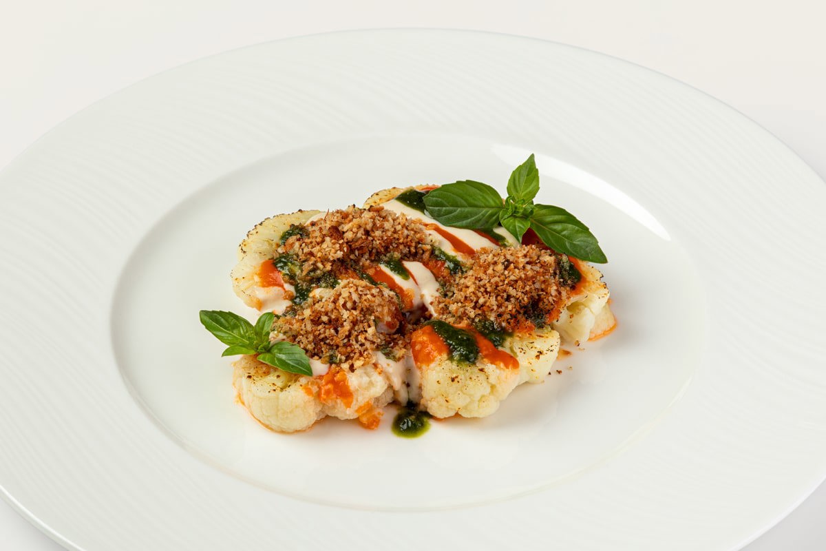 Запеченная цветная капуста Запеченная цветная капуста