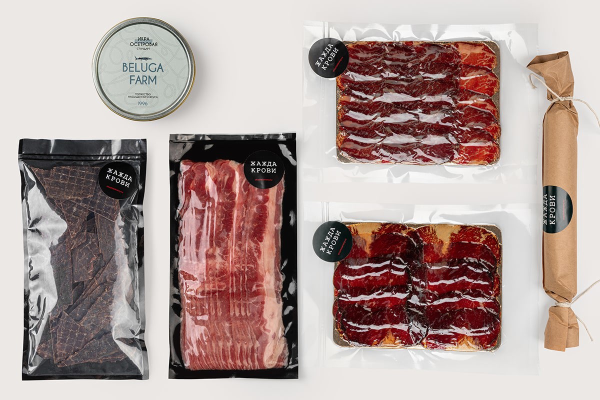 Гастрономический сет от Жажда крови & Beluga Farm 