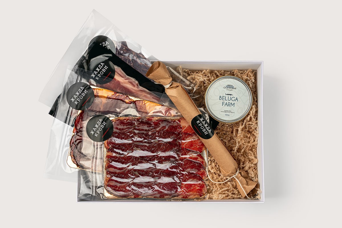 Гастрономический сет от Жажда крови & Beluga Farm 