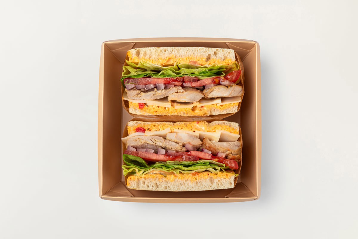 Сэндвич с курицей Сэндвич с курицей