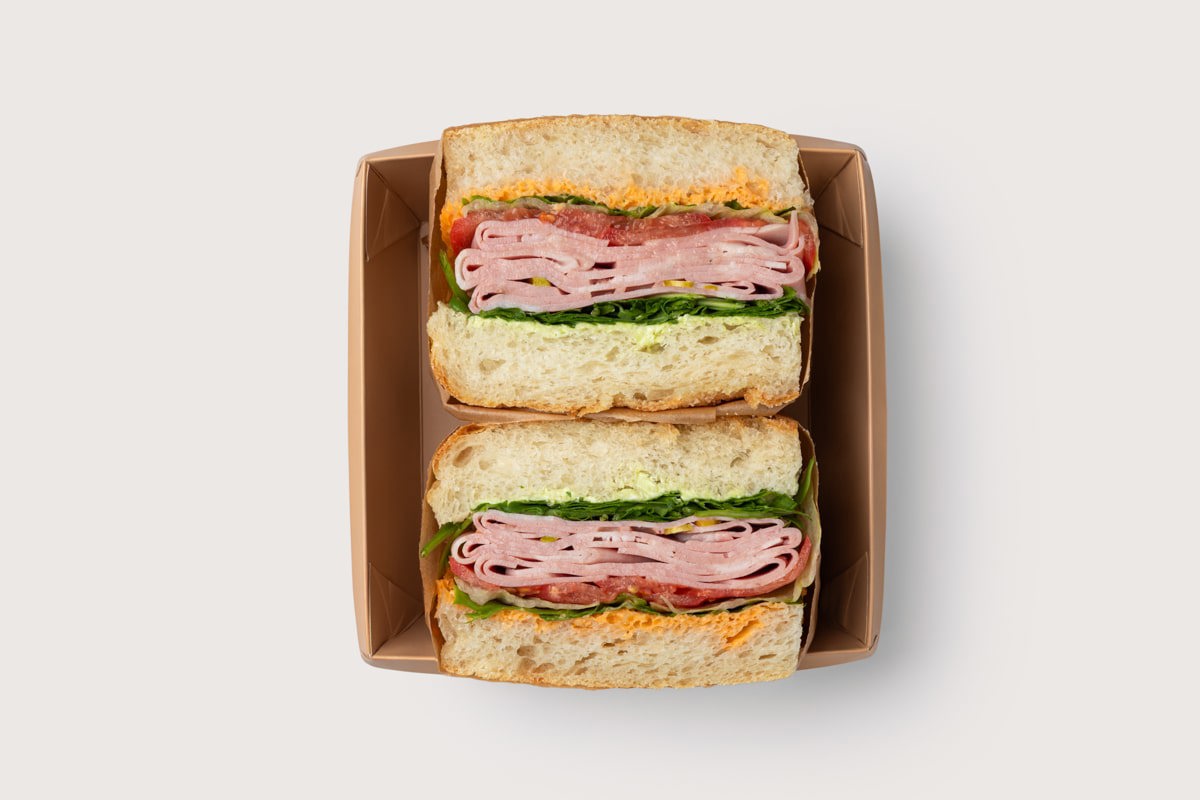 Сэндвич с мортаделлой