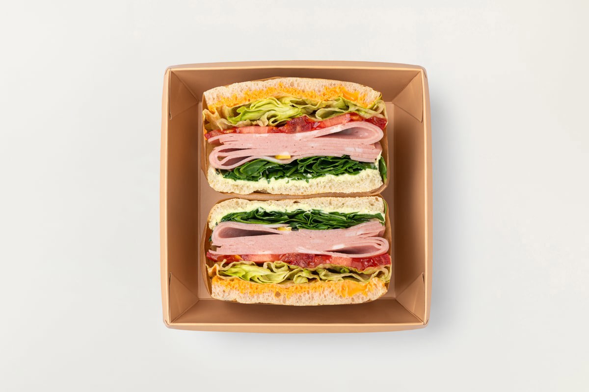 Сэндвич с мортаделлой Сэндвич с мортаделлой