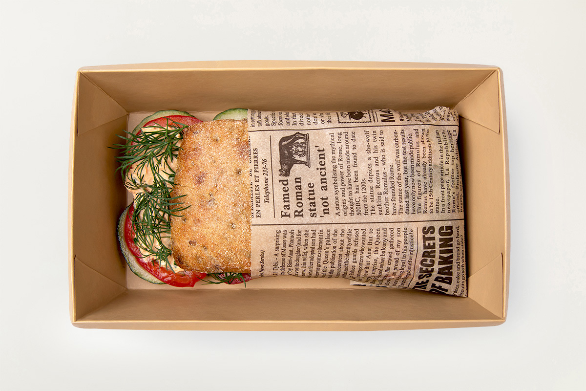 Датский сэндвич с лососем