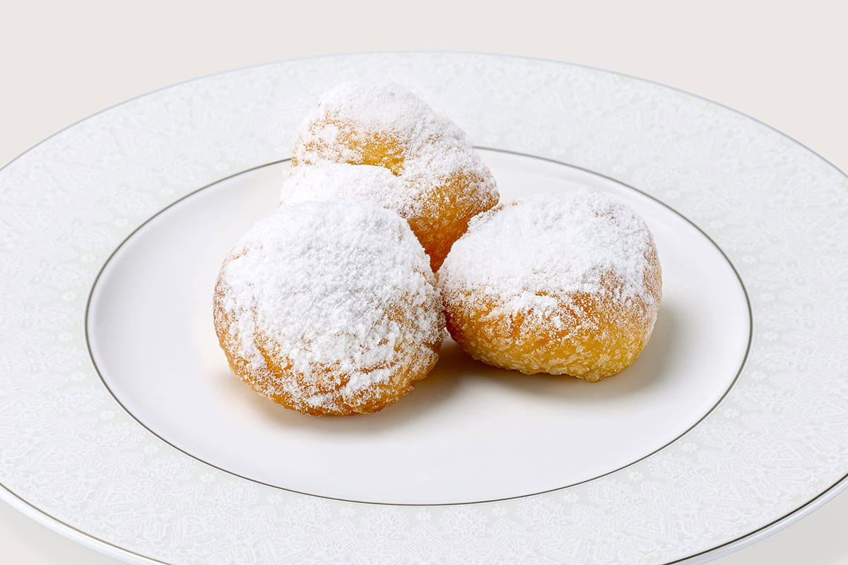 Пончики «Фритола» с заварным кремом