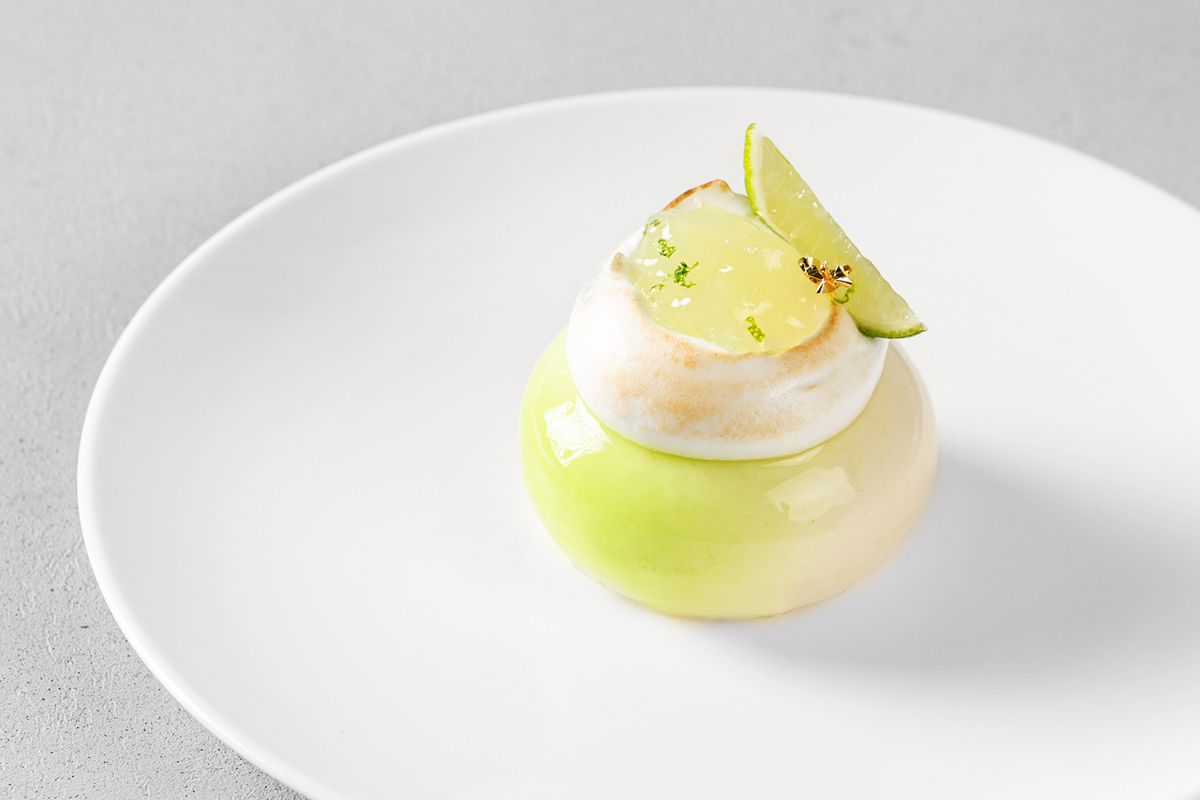 Лайм и клубника 